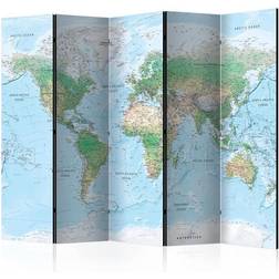 Arkiio World Map Rumsavdelare 225x172cm