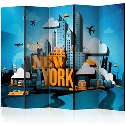 Arkiio New York welcome II Romavdeler 225x172cm