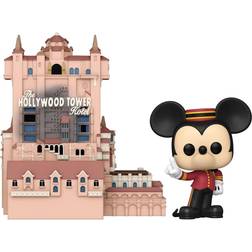 Funko Pop! Town Hollywood Tower Hotel and Mickey Mouse