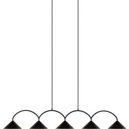 Globen Lighting Curve 5 Pendant Lamp 165cm