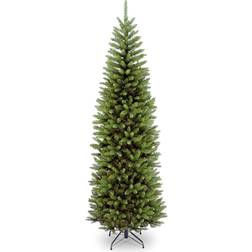 National Tree Company Kingswood Fir Pencil Hinged Artificial Christmas Tree 84"