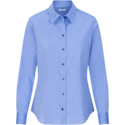 Seidensticker Fil a Fil Shirt - Medium Blue