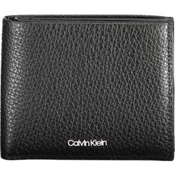 Calvin Klein Herren, Leder, Minimalism Bifold 5cc W/Coin Reisezubehör-Bi-Fold-Brieftasche, Ck