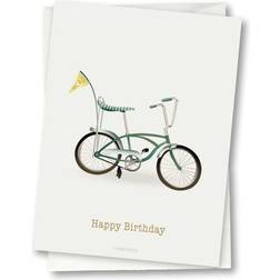 Vissevasse Happy Birthday Cykel, 10,5x15cm Ramme