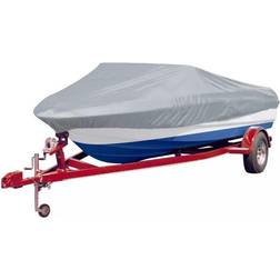 vidaXL Boat Cover Grey With Storage Bag