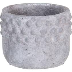 BigBuy Garden Grey Resin Planter 31.5 x 31.5 x 23.5 cm