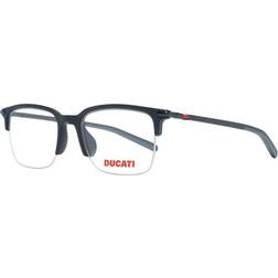 Ducati Men's Black Spectacle Frame DA1003-52002 52 mm