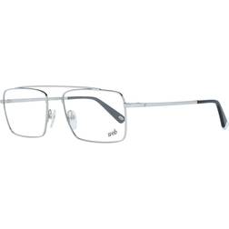 Web Eyewear WE5347 018 da Vista Argentati per Uomo (Solo Montatura)