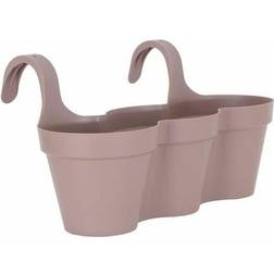 Artevasi Pot De Fleurs Pour Balcon Capri Individ - 30.5 x 54 x 28 cm - 11 L - Gris Taupe