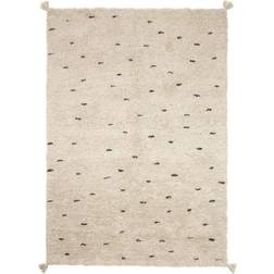 OYOY Tapis À Pois 200 x 140 cm Blanc Cassé