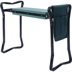 NemHjem 2 in 1 Foldable Garden Stool and Knee Pad with Tool Bag