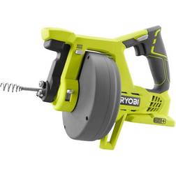 Ryobi R18Da-0-Sturatubi 18V One Plus Spirale Con Testa 16Mm Ed Avanzamento E Ritiro Cavo Automatico-Senza Batteria-Ryobi