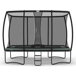 BERG Trampolino Champion ECO Regular Rettangolare Ret Sic 410 x 250 Verde