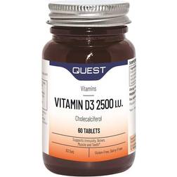 Quest Vitamins Vitamin D3 2500Iu Tabs 60 pcs