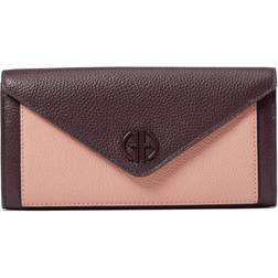 Cole Haan Envelope Flap Wallet Winetasting/Dark Peony/Clay Pink Handbags - Pink