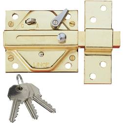 Lince Brass Traditional Iron Safety Lock 2930-92930hl