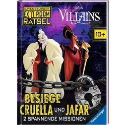 Ravensburger Exit Room Rätsel: Disney Villains: Besiege Cruella und Jafar