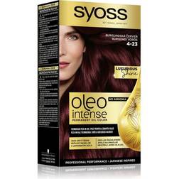Syoss Oleo Intense Permanent Hårfarve Med Olie 4-23 Burgundy Red