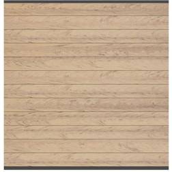 TraumGarten TraumGarten WPC-Sichtschutzzaun Rundum-Sorglos-Paket CLASSIC Sand/Anthrazit, Aufdübeln, 7,31