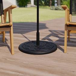 Flash Furniture GM-UB19-BRNZ-GG Kona Universal Cement Umbrella Base