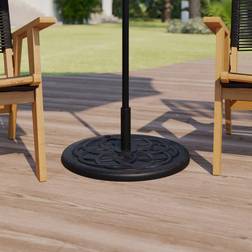 Flash Furniture Kona Universal Bronze Cement Patio Umbrella 19.25 in