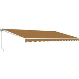 Aleko Motorized 12'x10' Retractable Awning Sand