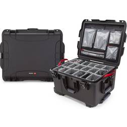 Nanuk 960 Waterproof Hard Case with Padded Dividers and Organizer, Black