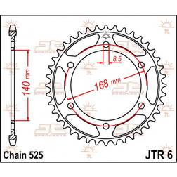 JT Kettenrad 47T 525 JTR6.47