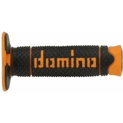 Domino Soft Handlebar Grips Black/Orange