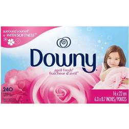 Downy Dryer Sheets Fabric Softener, April Fresh, 240 count