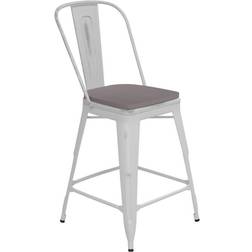 Flash Furniture Carly Commercial Grade Bar Stool