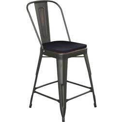 Flash Furniture Carly Commercial Grade Bar Stool