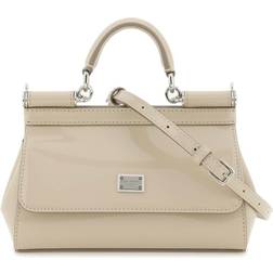Dolce & Gabbana Sicily Small Skuldertaske Beige