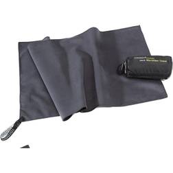Cocoon TSU06-XL, Mikrofiber, Polyester Badehåndklæde Grå (150x80cm)