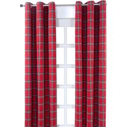 Homescapes W 137cm Drop 182cm Edward Tartan Check