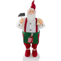 Northlight 24 "" Santa's Workshop Elf Animated Standing Christmas Figurine