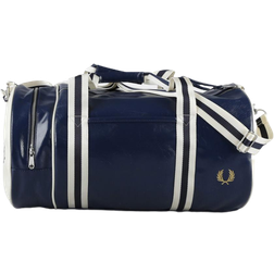 Fred Perry Classic Barrel Bag - Navy/Ecru