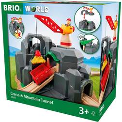 BRIO Crane & Mountain Tunnel 33889