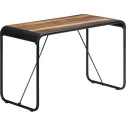 vidaXL 118x60x76 massivt Spisebord