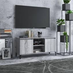 vidaXL grey sonoma Cabinet TV Bench