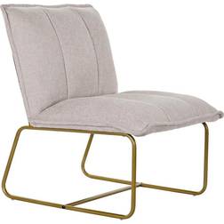 Dkd Home Decor Polyester Métal 66X71X77 Beige Fauteuil