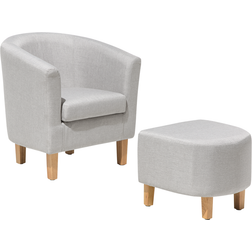 Beliani Shumee Armchair with Fåtölj