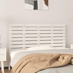 vidaXL 126x3x63 massivt Sengegavl