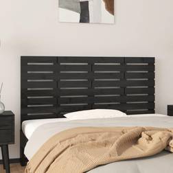 vidaXL 126x3x63 massivt Sengegavl