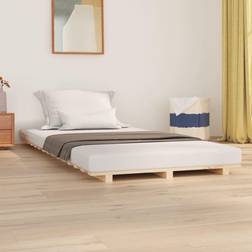 vidaXL 100x200 massiv Sängram
