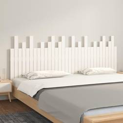 vidaXL 204x3x80 massivt Sengegavl