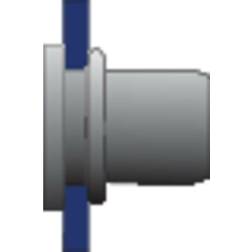 Bralo Blindnittemøtrik Ø x L 10.9 mm x 16.5 mm M8 Aluminium