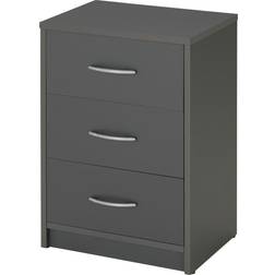 Stella Trading Nachtschrank 3 Schubkasten Pepe Kommode