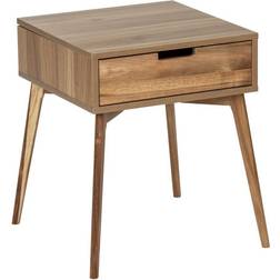 Wenko Acina Marron L 50 x H 55 x L 50 cm Table de chevet