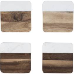 Twine Marble Acacia Coaster